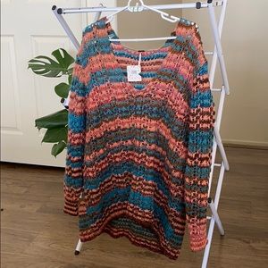 Free People Loose Knit Sweater (Brand New)